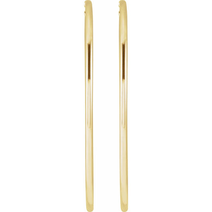 Tube Hoop Earrings 2