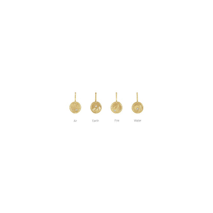 Natural Diamond Element Charm/Pendant