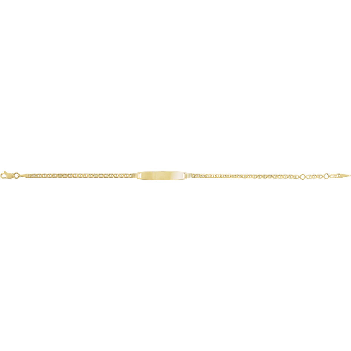Adjustable Anchor Identification 6-7" Bracelet