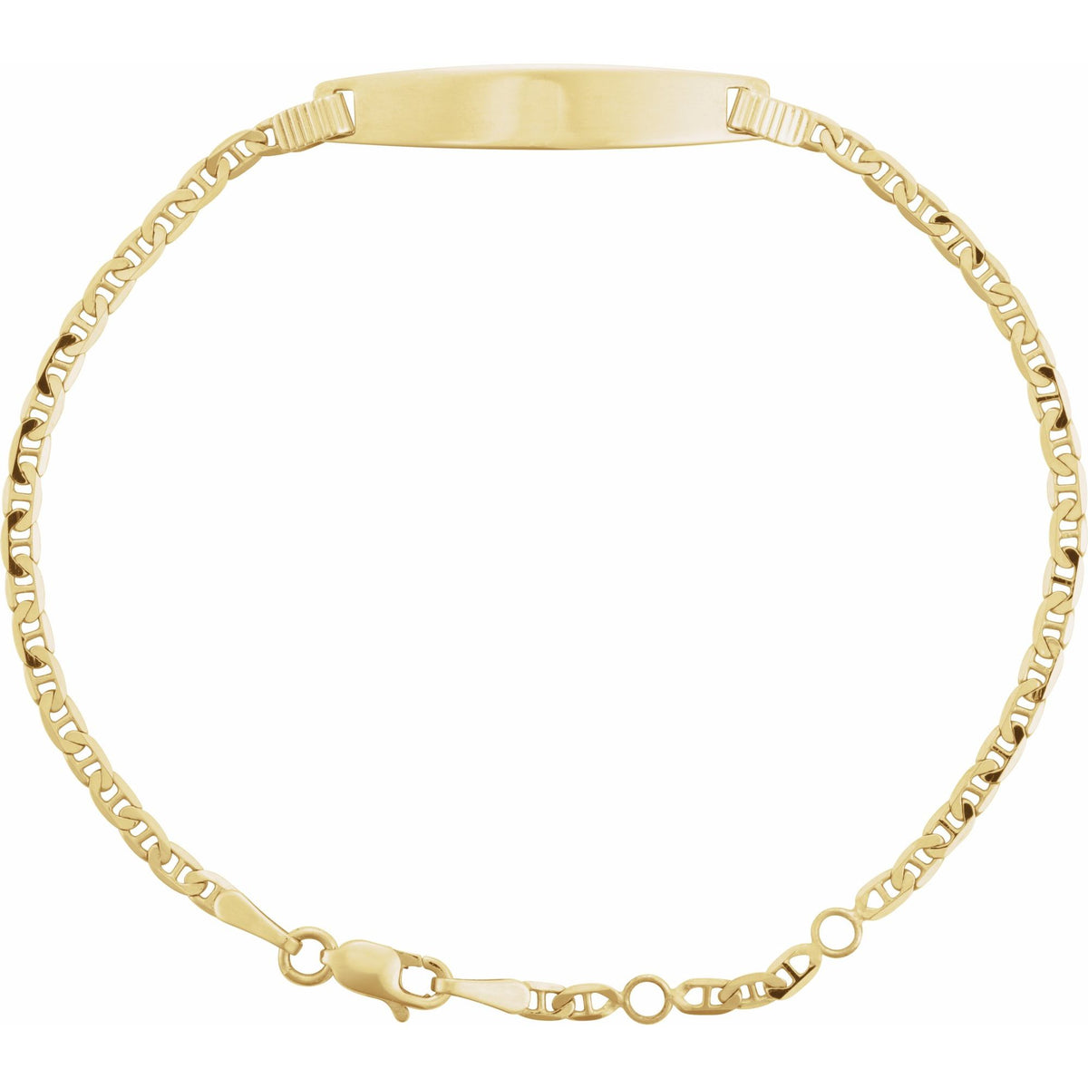 Adjustable Anchor Identification 6-7" Bracelet