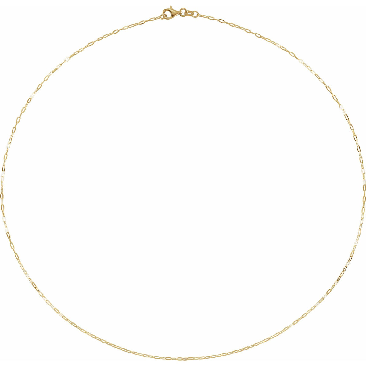 Paperclip-Style Chain 1.25mm