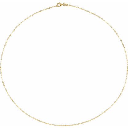 Paperclip-Style Chain 1.25mm