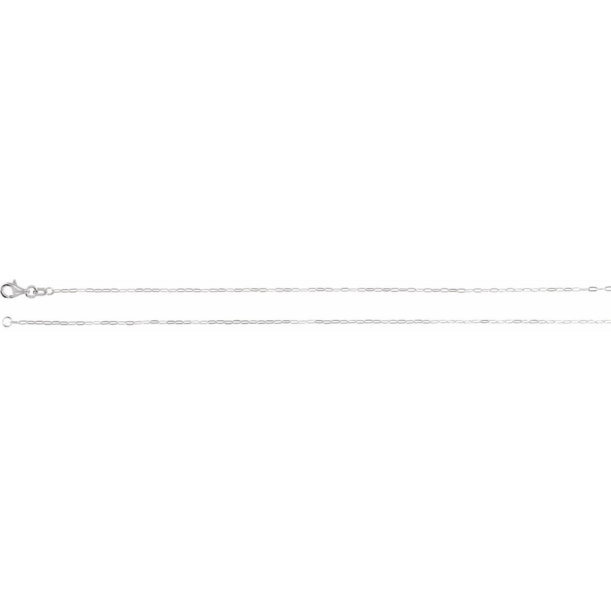 Paperclip-Style Chain 1.25mm