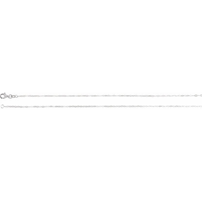 Paperclip-Style Chain 1.25mm