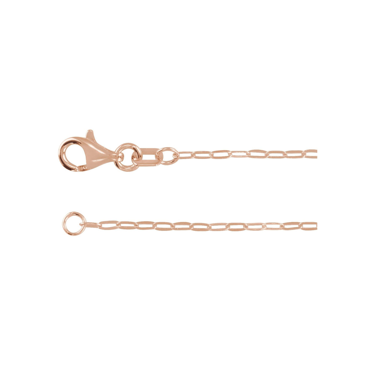 Paperclip-Style Chain 1.25mm