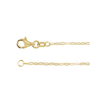 Paperclip-Style Chain 1.25mm