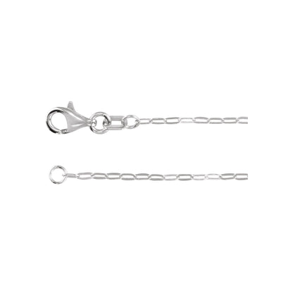 Paperclip-Style Chain 1.25mm