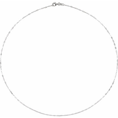 Paperclip-Style Chain 1.25mm