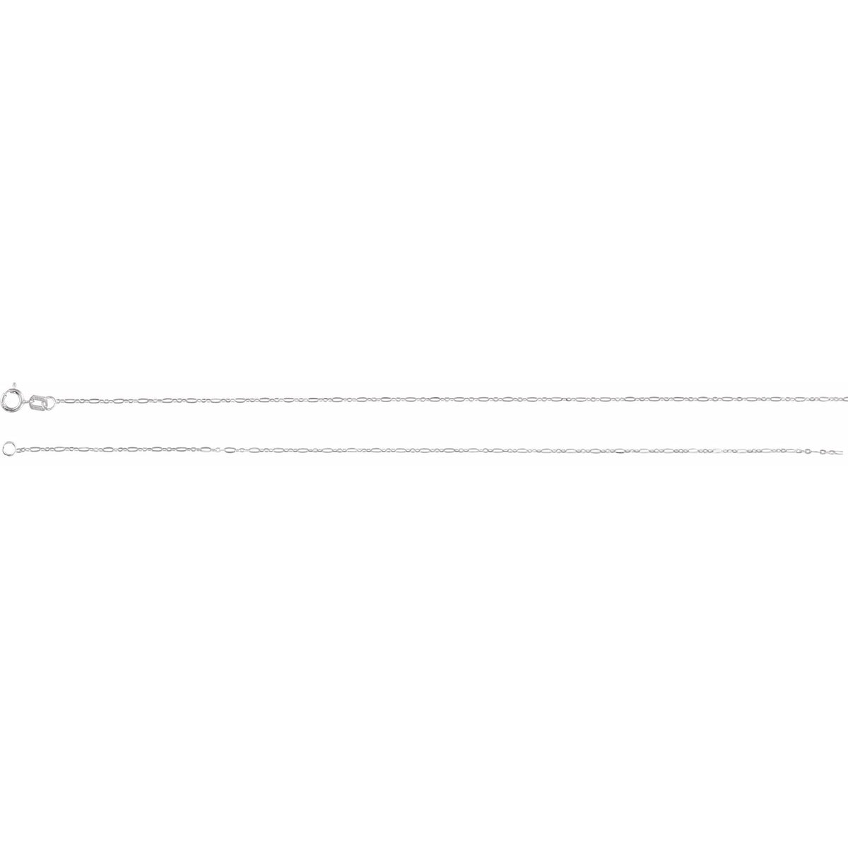 Figaro Chain 1.25mm