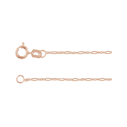 Figaro Chain 1.25mm