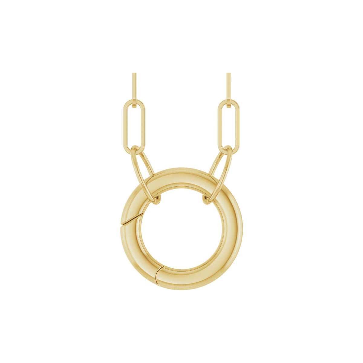Circle Charm Necklace