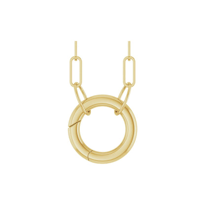 Circle Charm Necklace