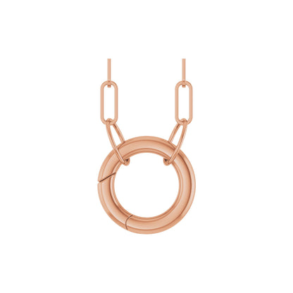 Circle Charm Necklace