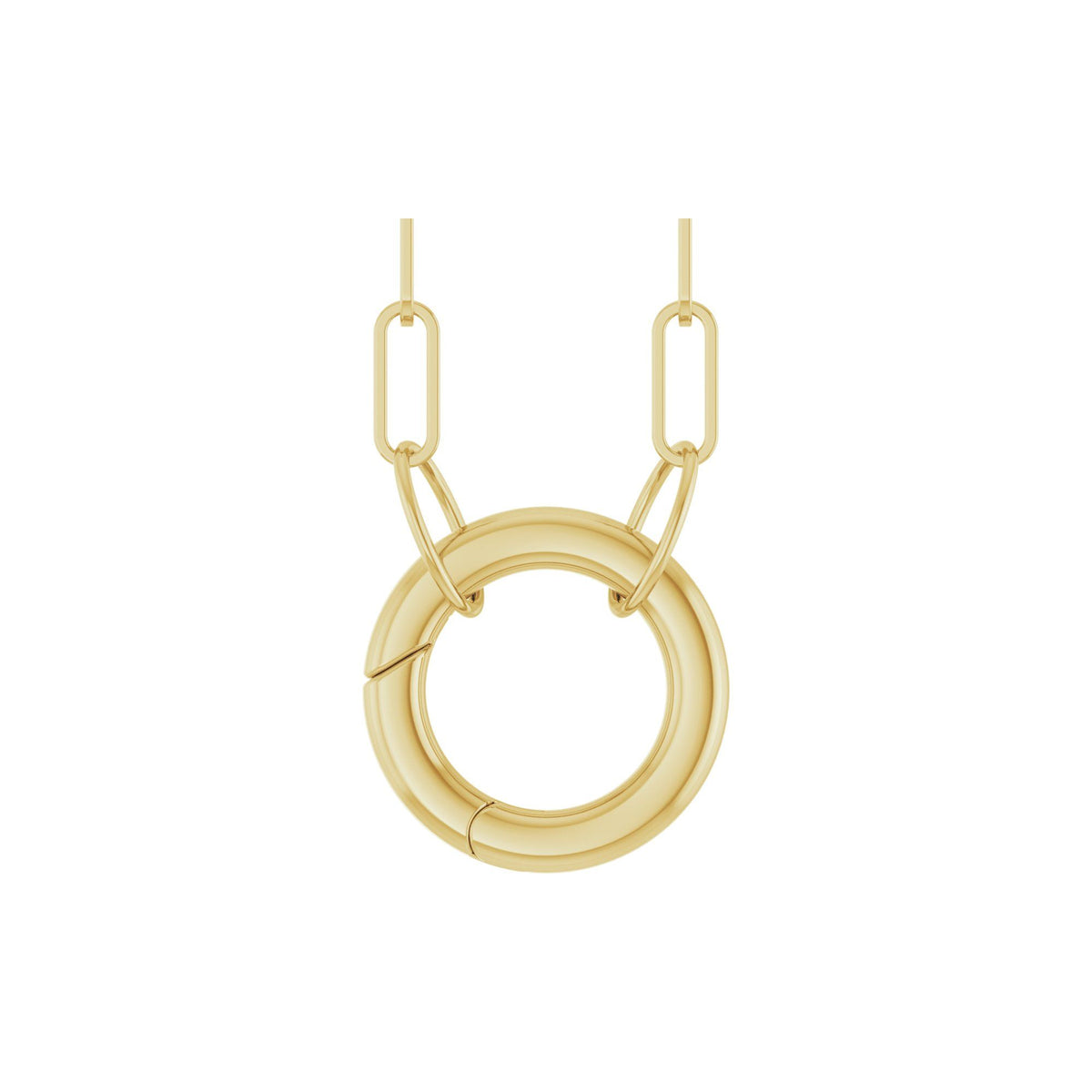 Circle Charm Necklace