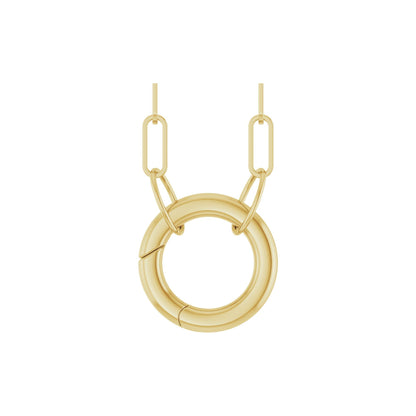 Circle Charm Necklace
