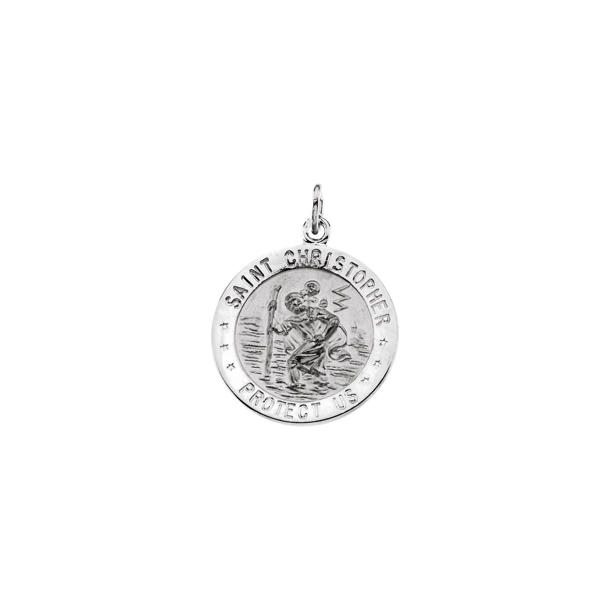 St. Christopher Medal Necklace or Pendant
