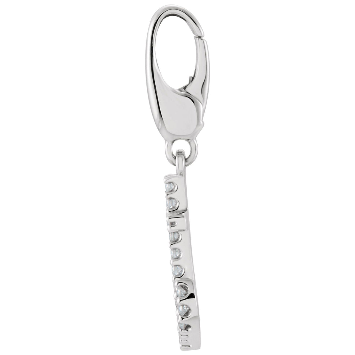 1/8 CTW Natural Diamond Anchor Charm/Pendant