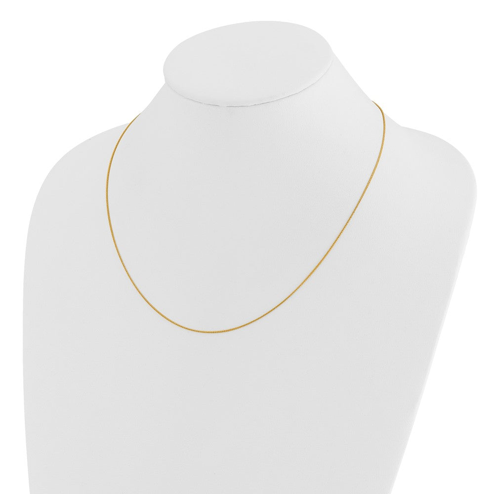 Adjustable .85mm Wheat Chain - Yellow Gold