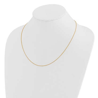 Adjustable .85mm Wheat Chain - Yellow Gold