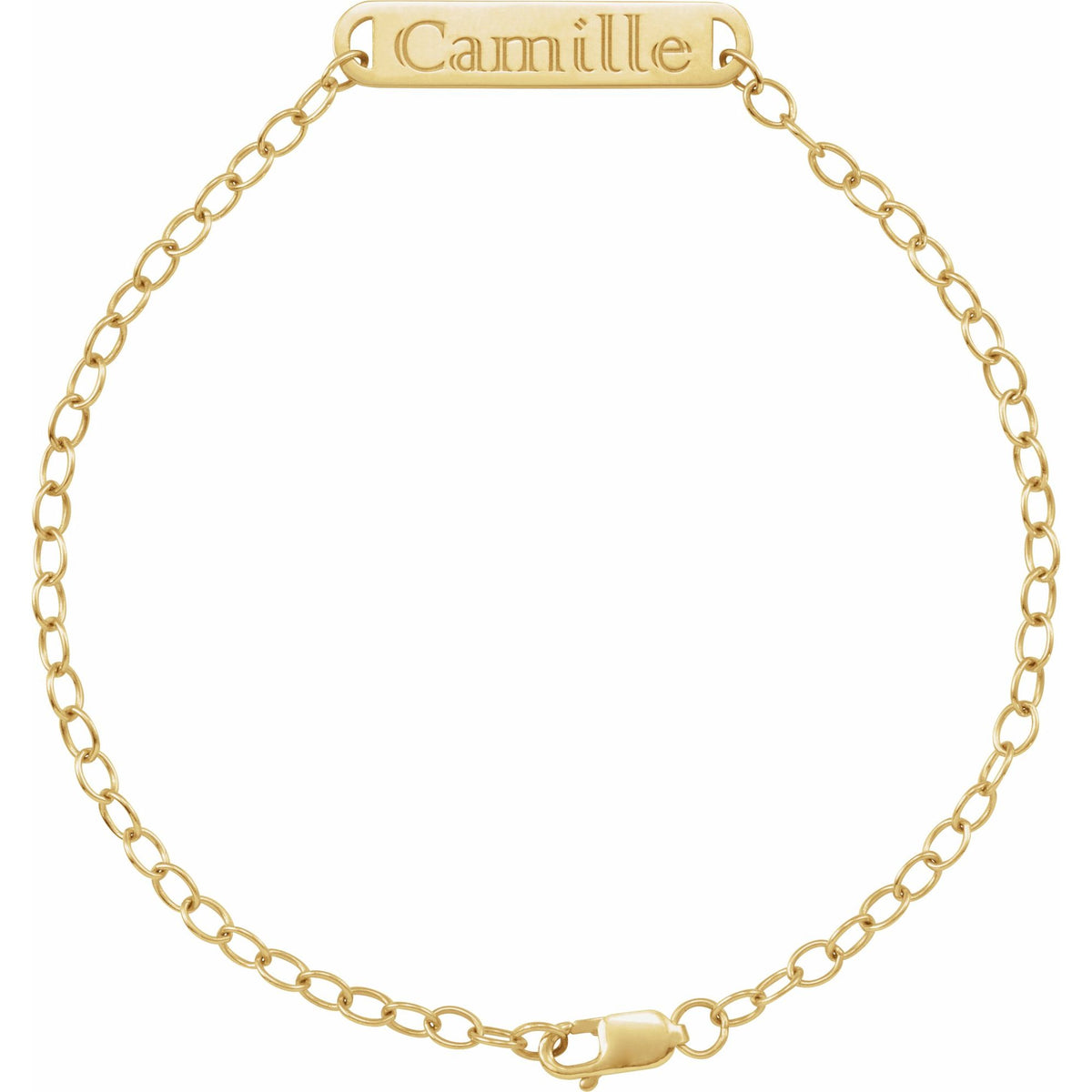 Engravable Bar 7" Bracelet