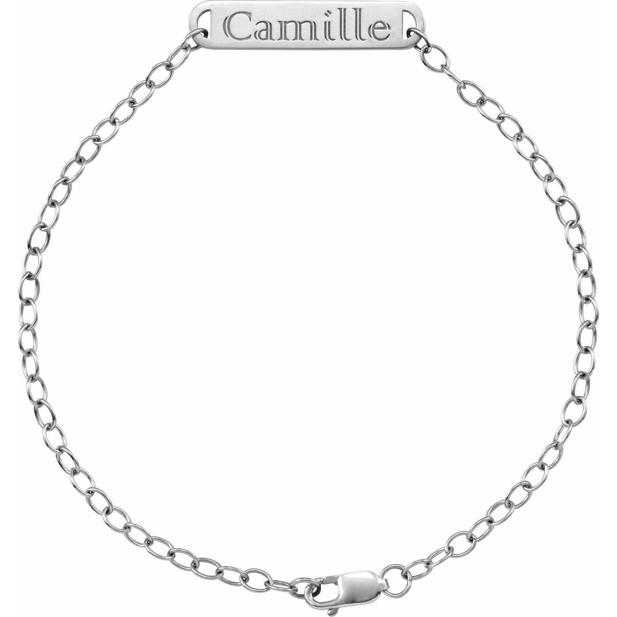 Engravable Bar 7" Bracelet