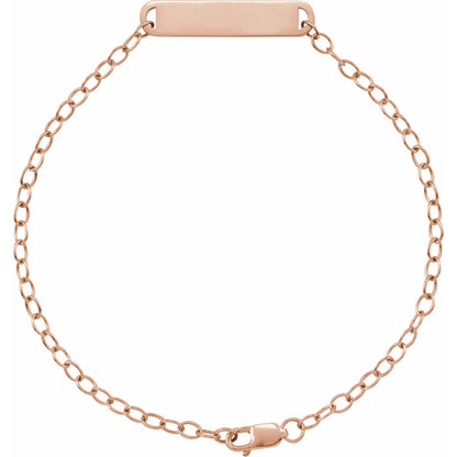 Engravable Bar 7" Bracelet