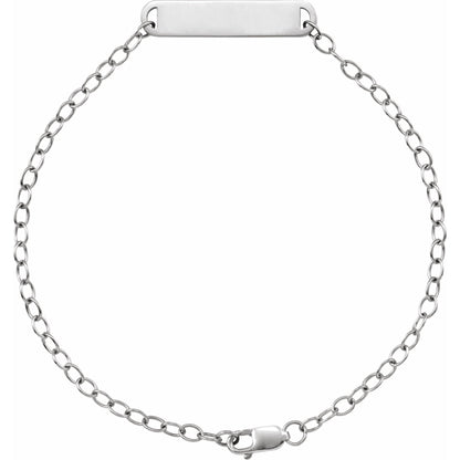 Engravable Bar 7" Bracelet