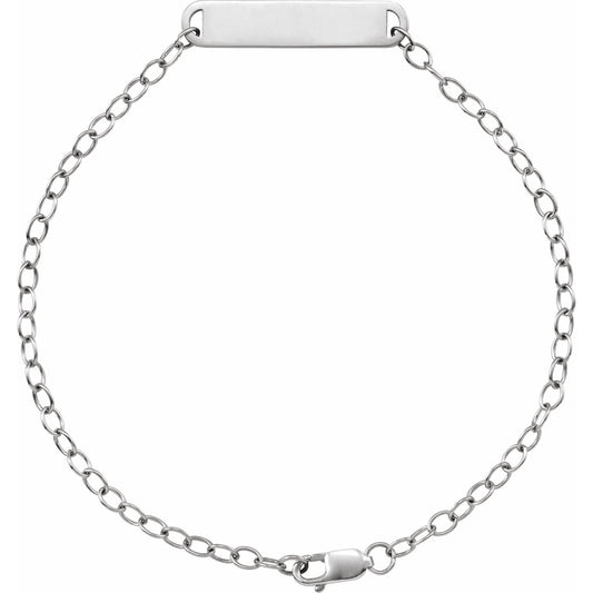 Engravable Bar 7" Bracelet