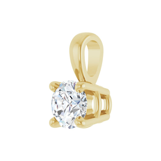 1/4 CT Natural Diamond Pendant