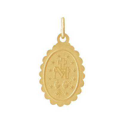 17x11 mm Oval Miraculous Medal