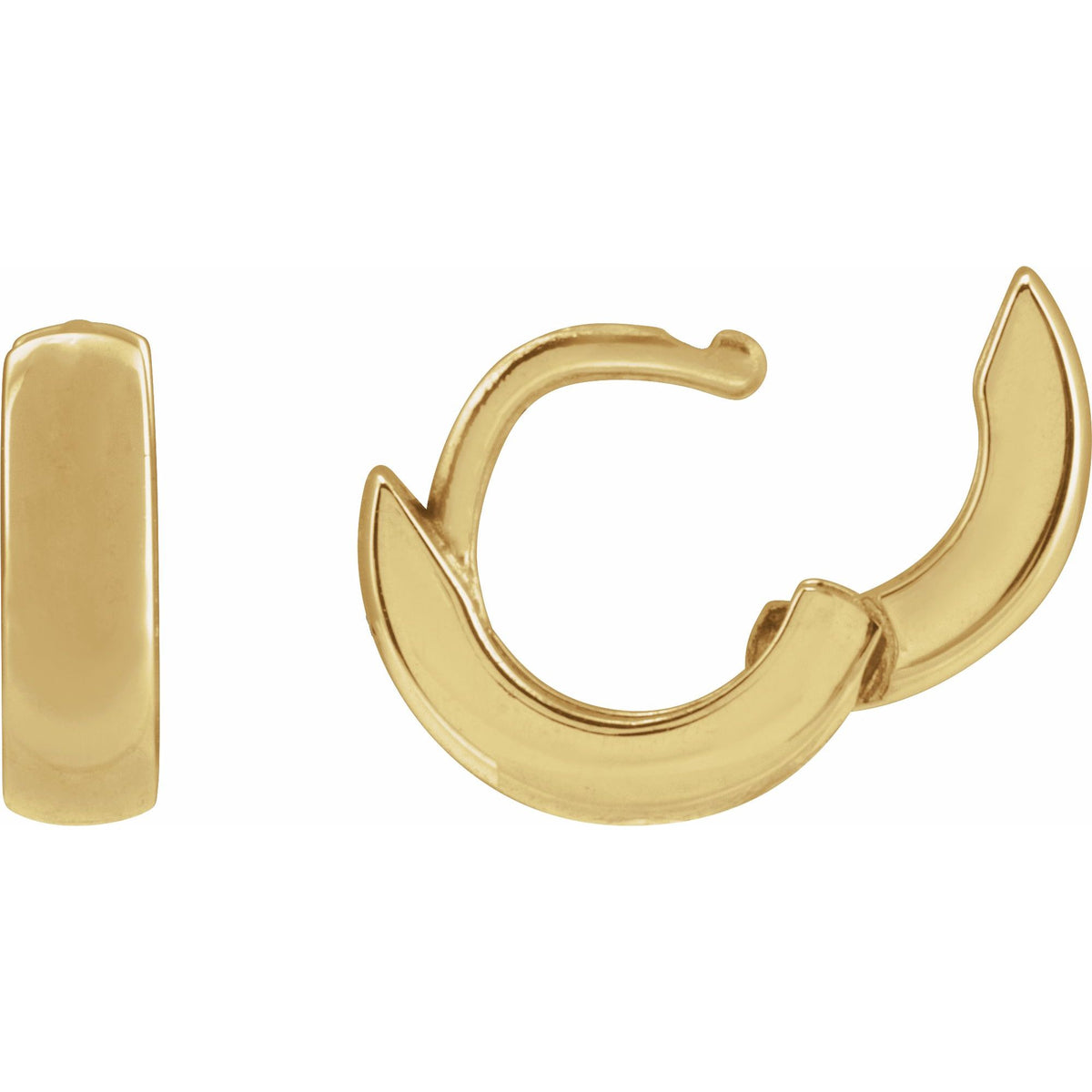 Hinged Hoop Earrings 4