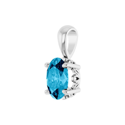 Natural Aquamarine Pendant