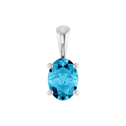 Natural Aquamarine Pendant