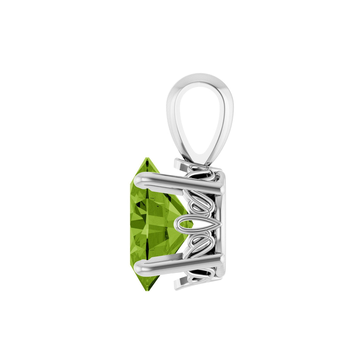 Natural Peridot Pendant