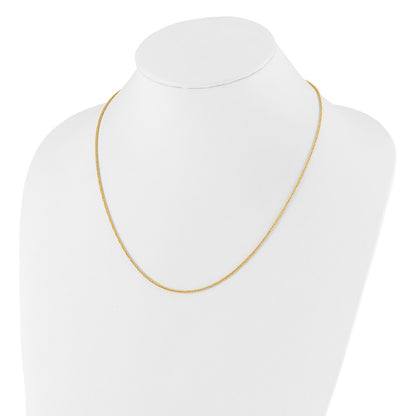 Adjustable 1.5mm Wheat Chain - Yellow Gold