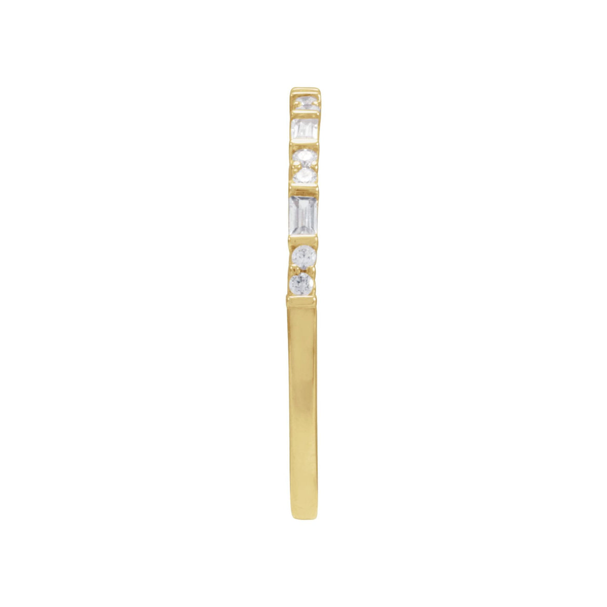 1/5 CTW Natural Diamond Stackable Ring