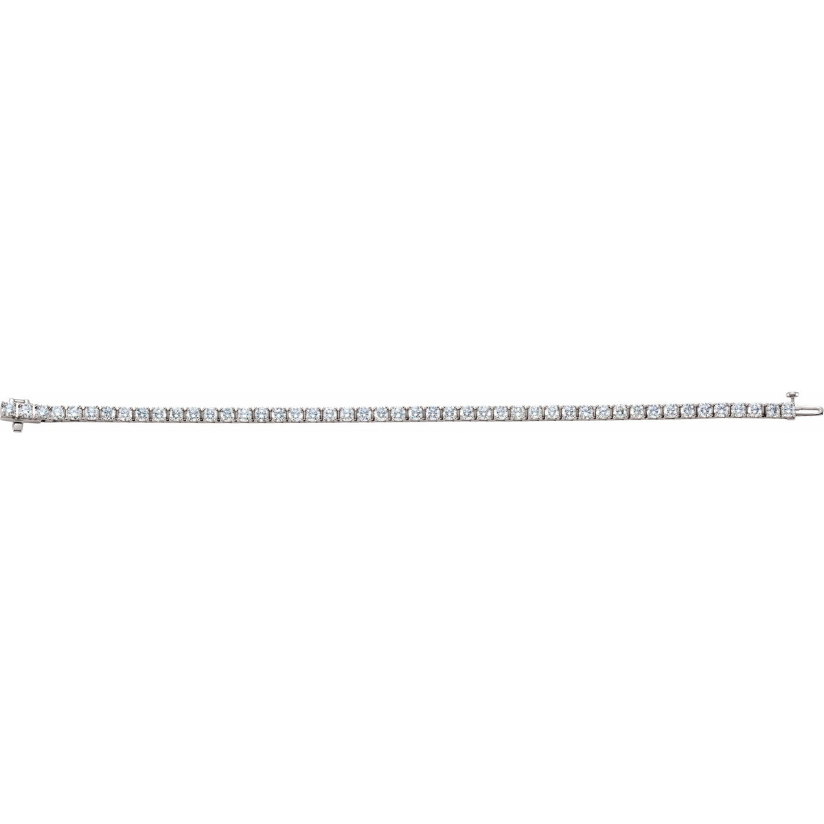 7 CTW Natural Diamond Line 7 1/4" Bracelet