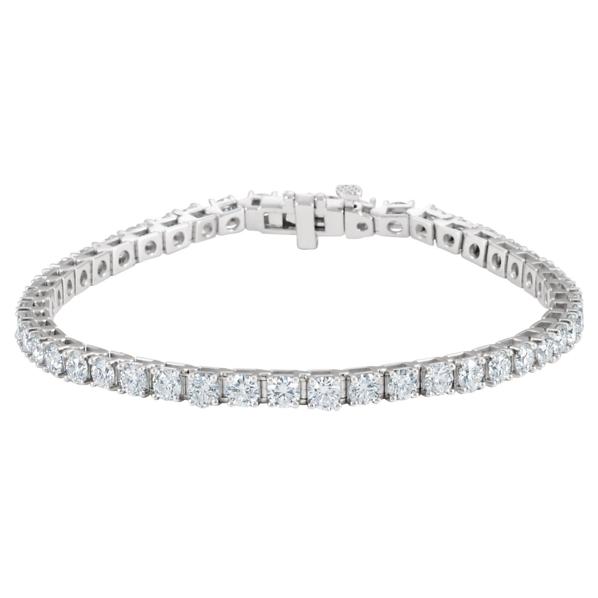 7 CTW Natural Diamond Line 7 1/4" Bracelet