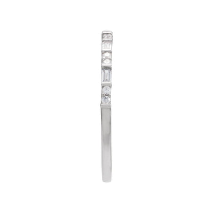 1/5 CTW Natural Diamond Stackable Ring