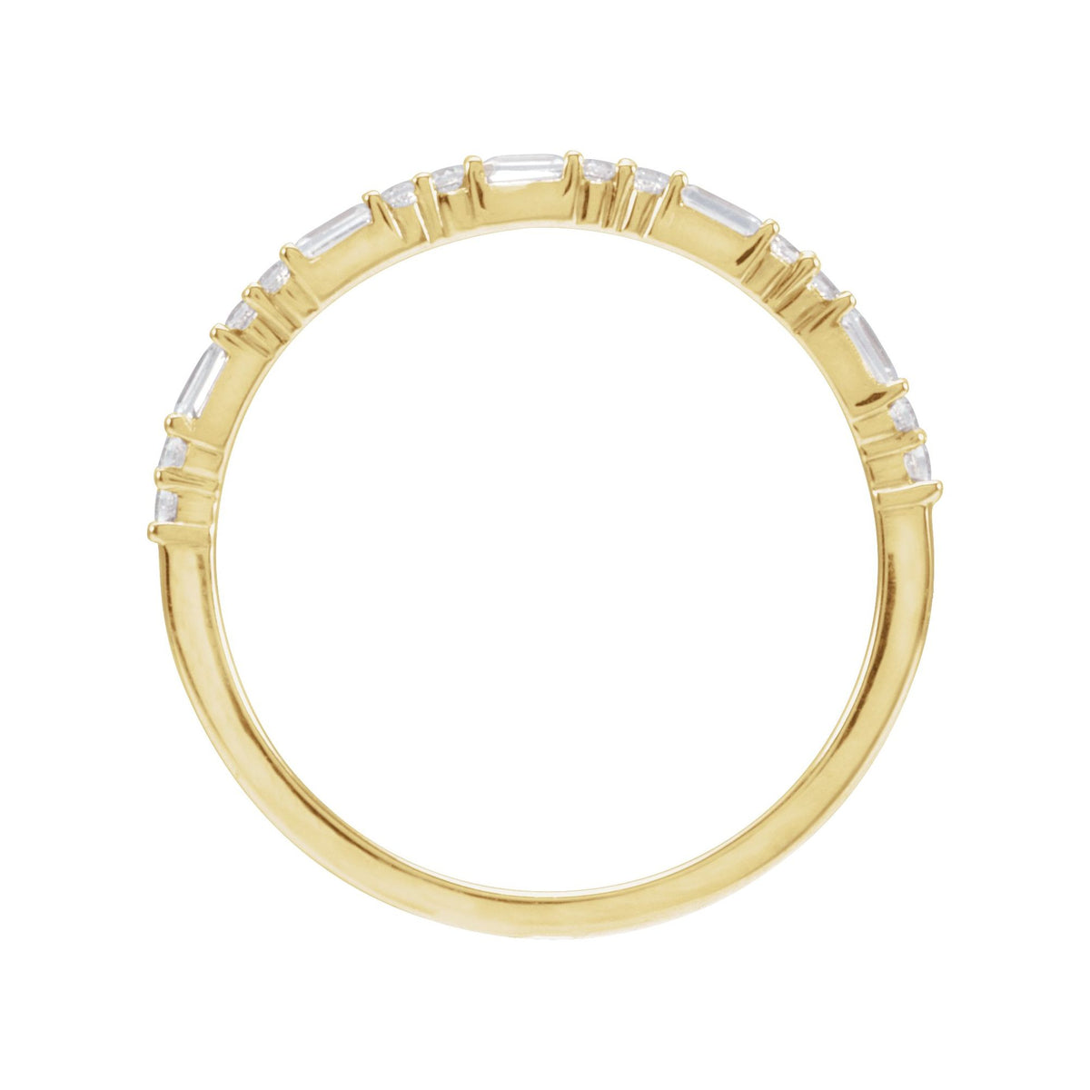 1/5 CTW Natural Diamond Stackable Ring