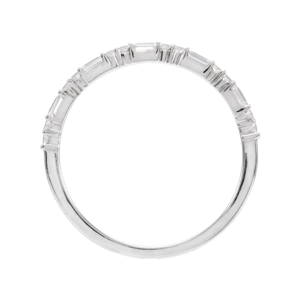 1/5 CTW Natural Diamond Stackable Ring