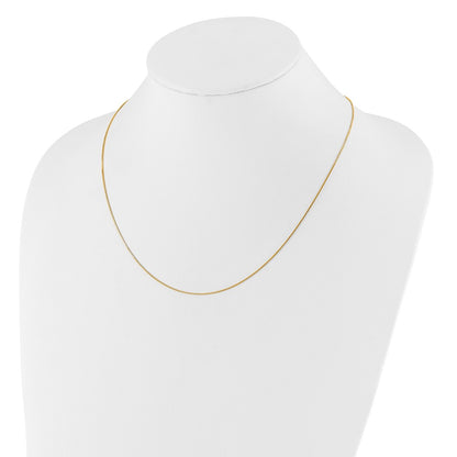 Adjustable .7mm Baby Box Chain 22"