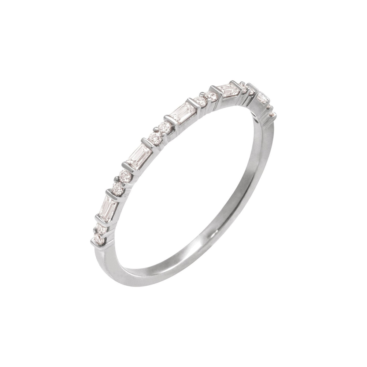 1/5 CTW Natural Diamond Stackable Ring