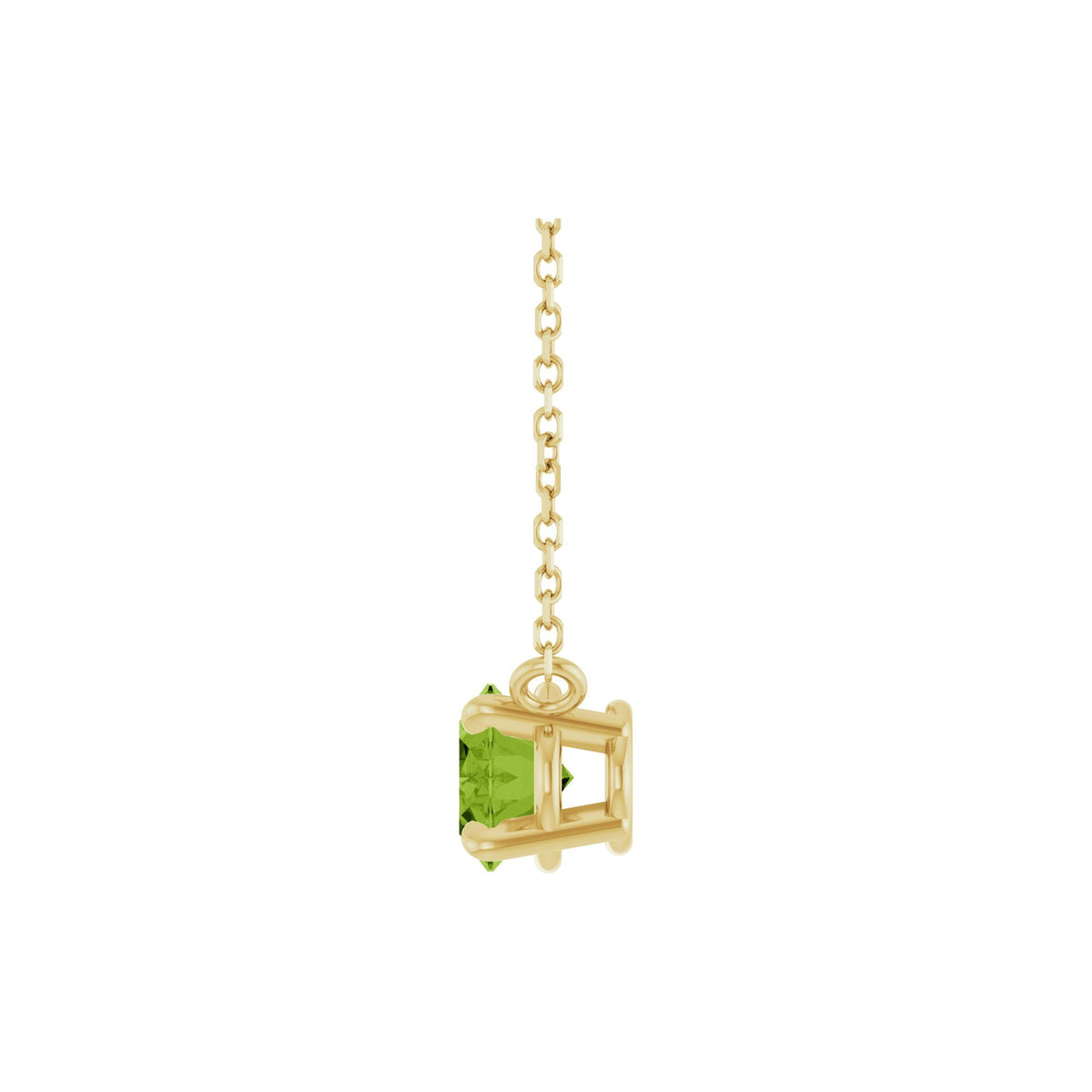Natural Peridot 18" Necklace 2