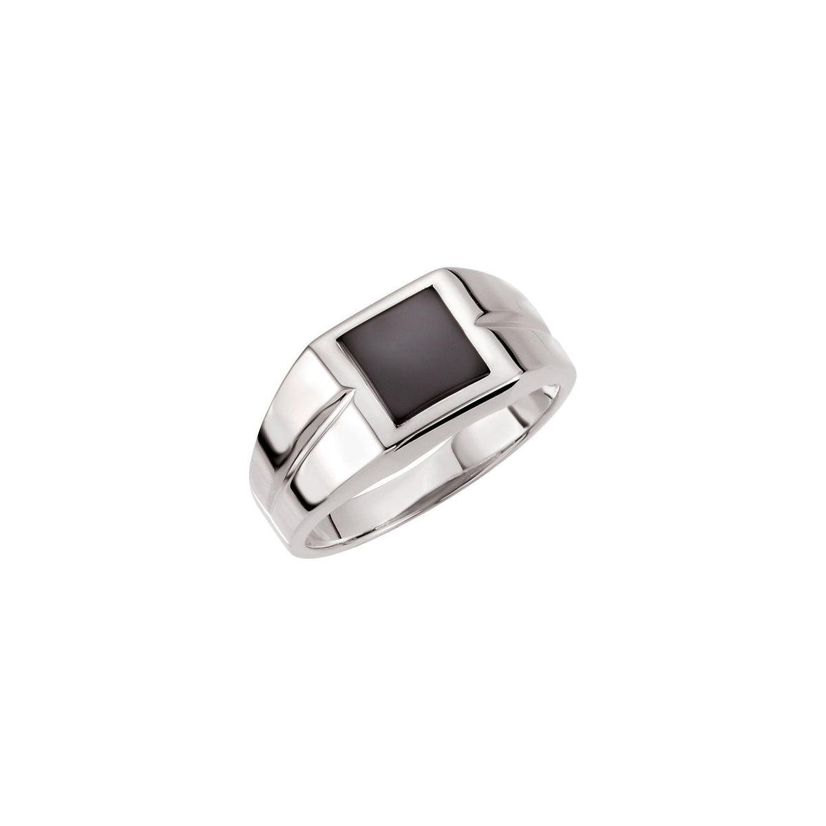 Natural Black Onyx Ring