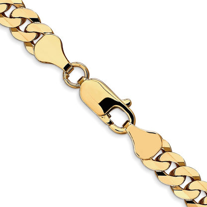 6.1mm Flat Beveled Curb Chain