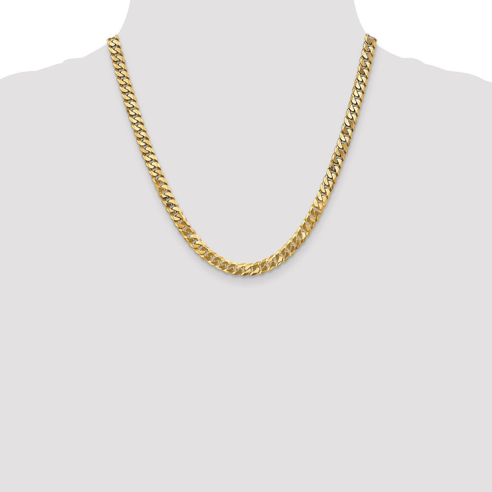 6.1mm Flat Beveled Curb Chain