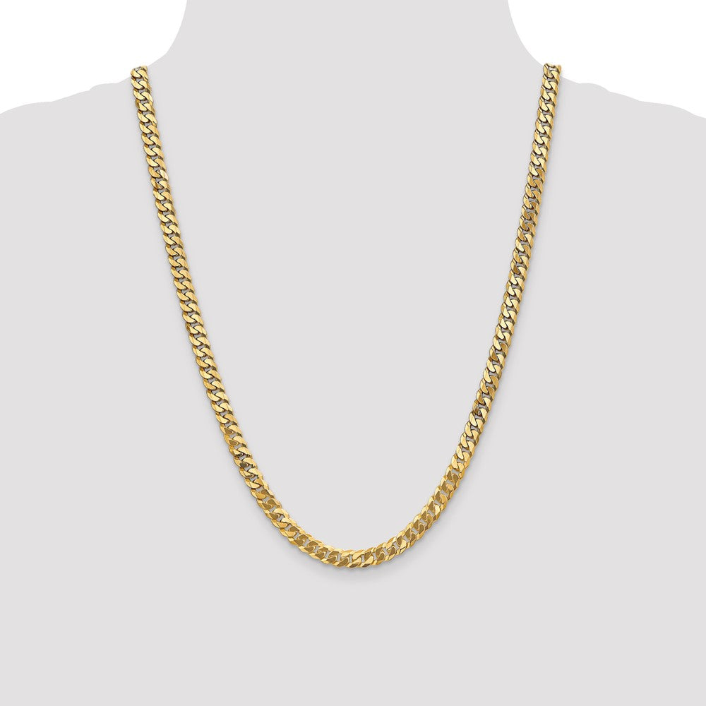 6.1mm Flat Beveled Curb Chain