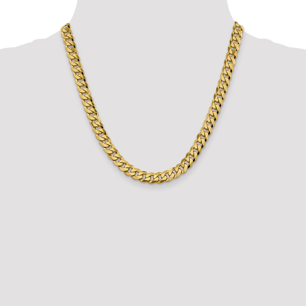 8.75mm Flat Beveled Curb Chain