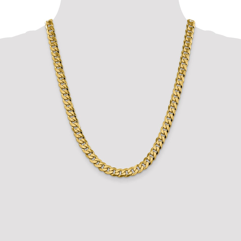 8.75mm Flat Beveled Curb Chain